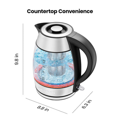 Chefman Rapid-Boil 1.8L Electric Tea Kettle