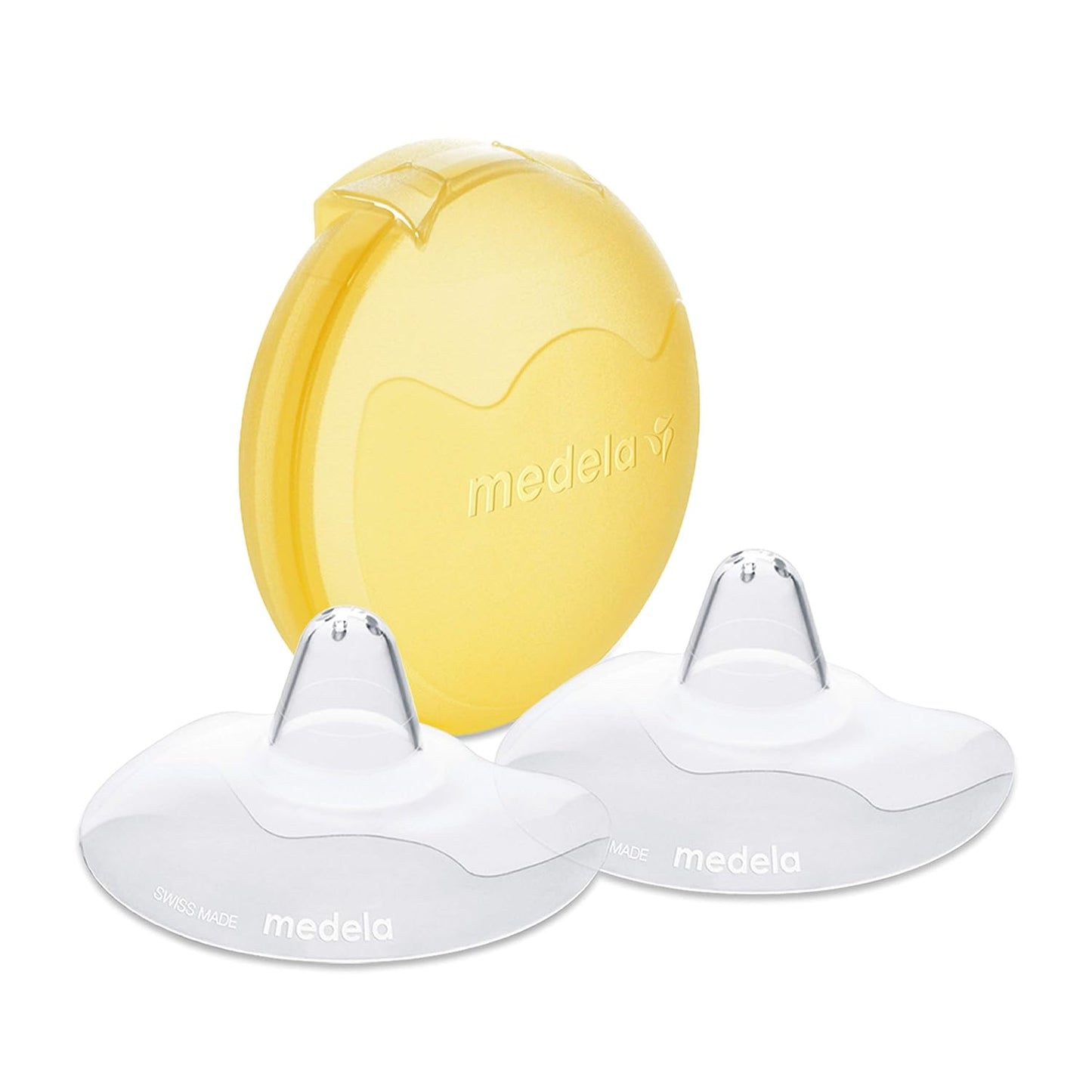 Medela PersonalFit Flex Breast Shields 2 Pack Large 27mm and Contact Nipple Shields 24mm Medium 2 Count for Breastfeeding Latch Difficulties