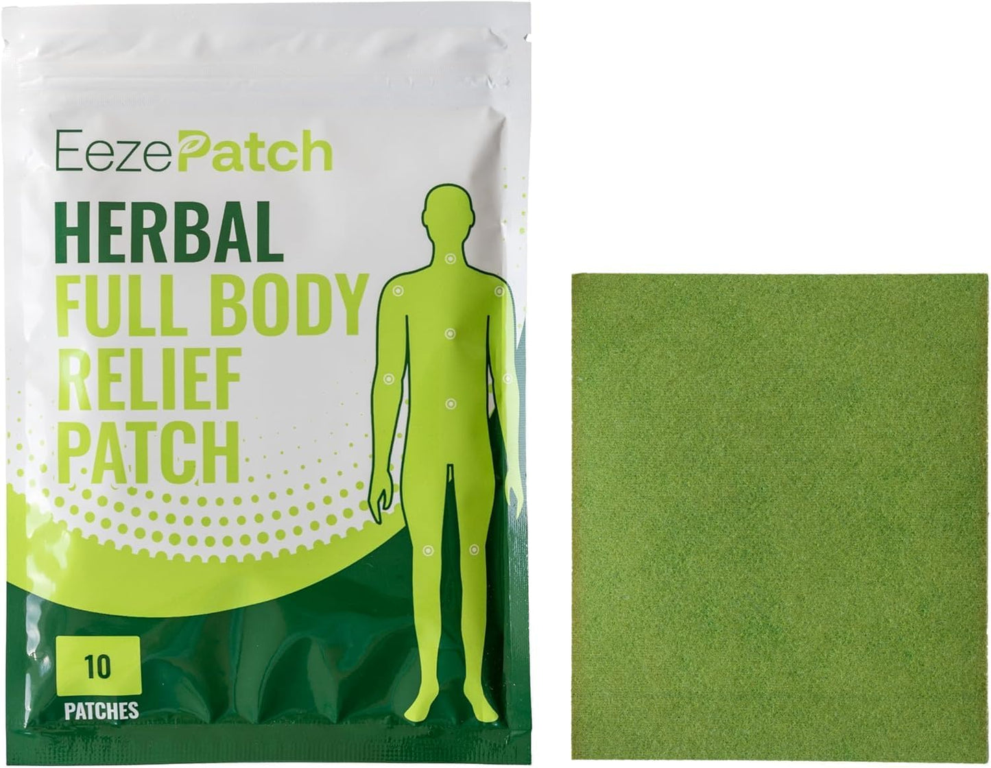 EezePatch MAX Herbal Full Body Relief Patches 10 ct