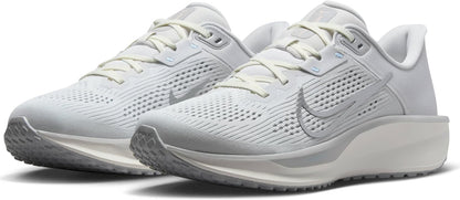 Women's 5.5 Nike Quest 6 Road Running Shoes FD6034-007, Photon Dust/Psychic Blue/Summit White/Light Smoke Grey *Damaged Box*