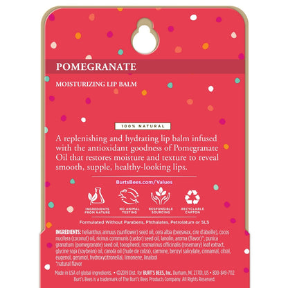 Burt's Bees 100% Natural Moisturizing Lip Balm