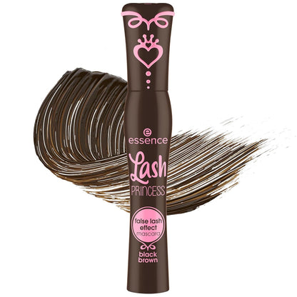 Essence Lash Princess False Lash Effect Mascara - Black Brown - Intense Volume, Length & Definition | Vegan, Cruelty Free & Paraben Free