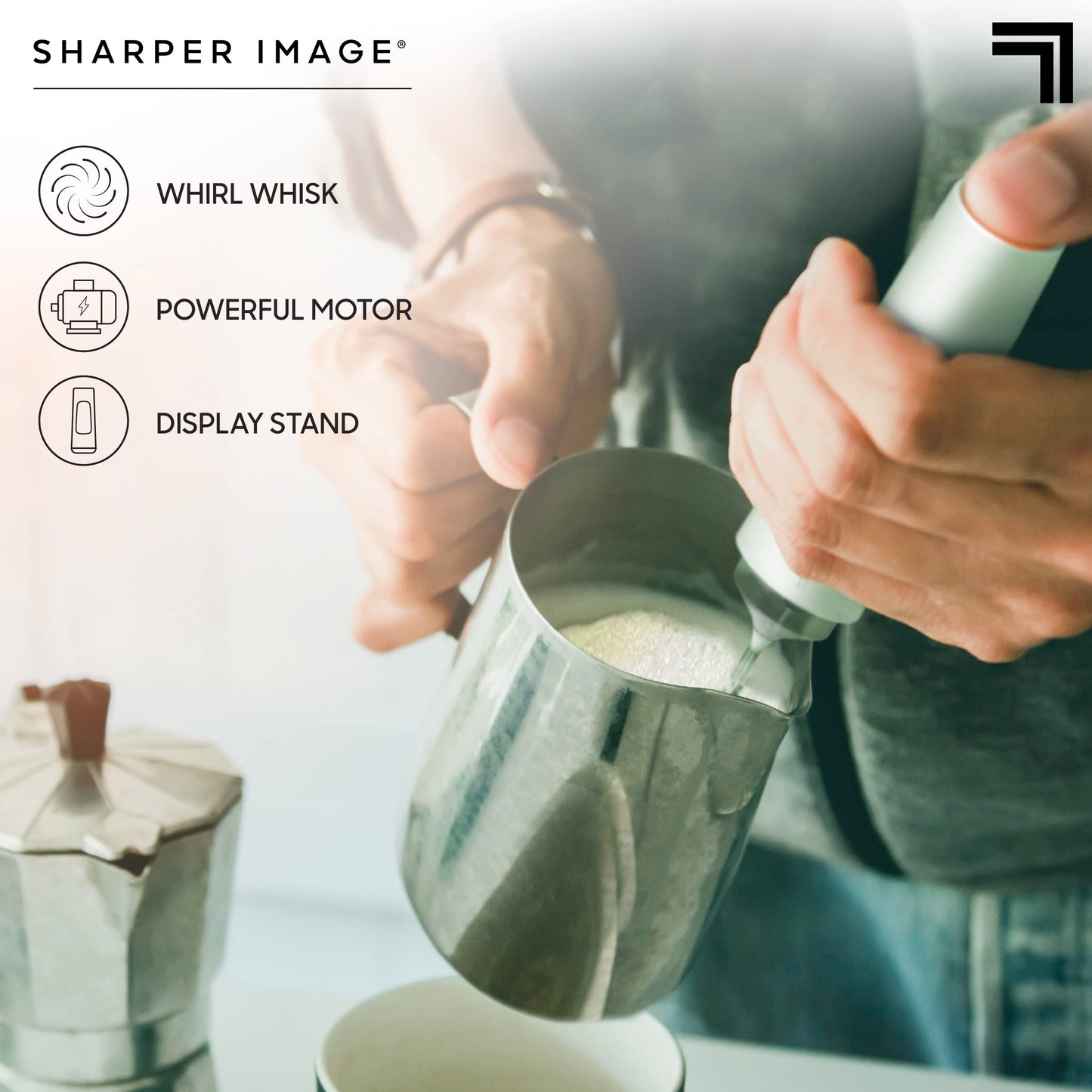 Sharper Image® Electric Milk Frother