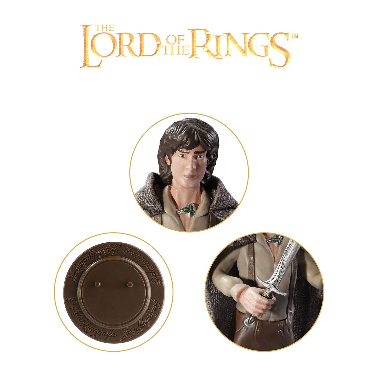 BendyFigs Lord of the Rings Frodo Baggins