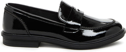 Women's 9.5M Rocket Dog Gabby Classic Loafer - Black Patent Leather  *Damaged Box*