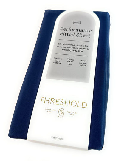 Threshold Performance Fitted Sheet, Twin XL