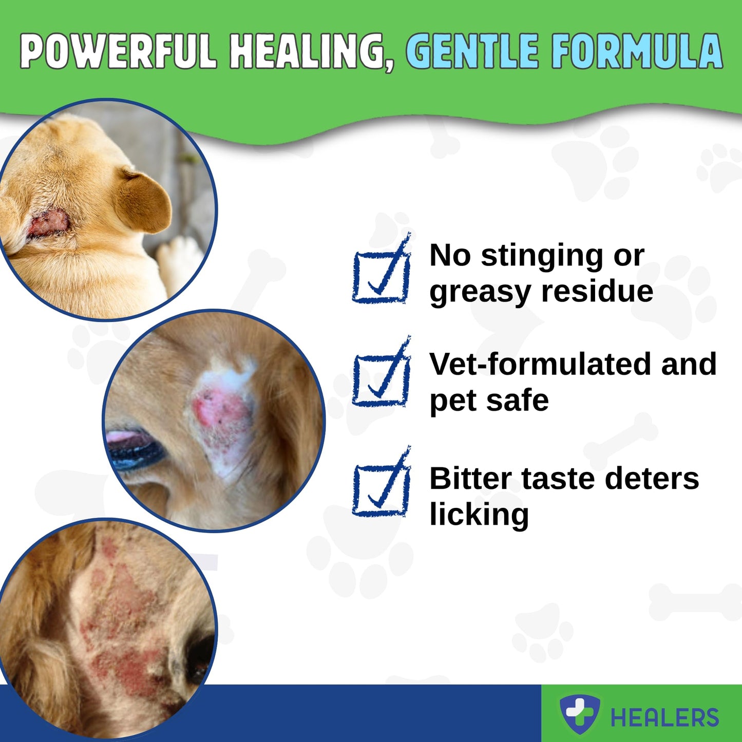 Healers Itch Relief Spray for Dogs (Damaged Box)