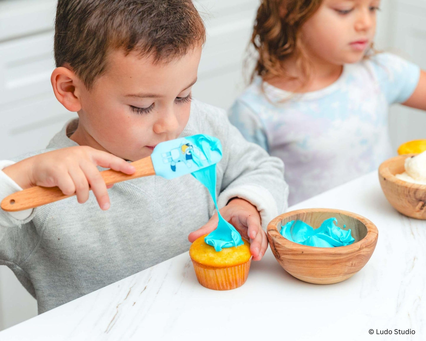 Handstand Kitchen Bluey Silicone Baking Utensil Set