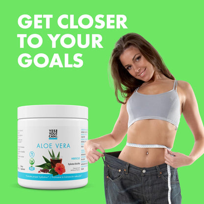 Aloe Vera Powder Drink Mix - Hydration Booster 40 Servings