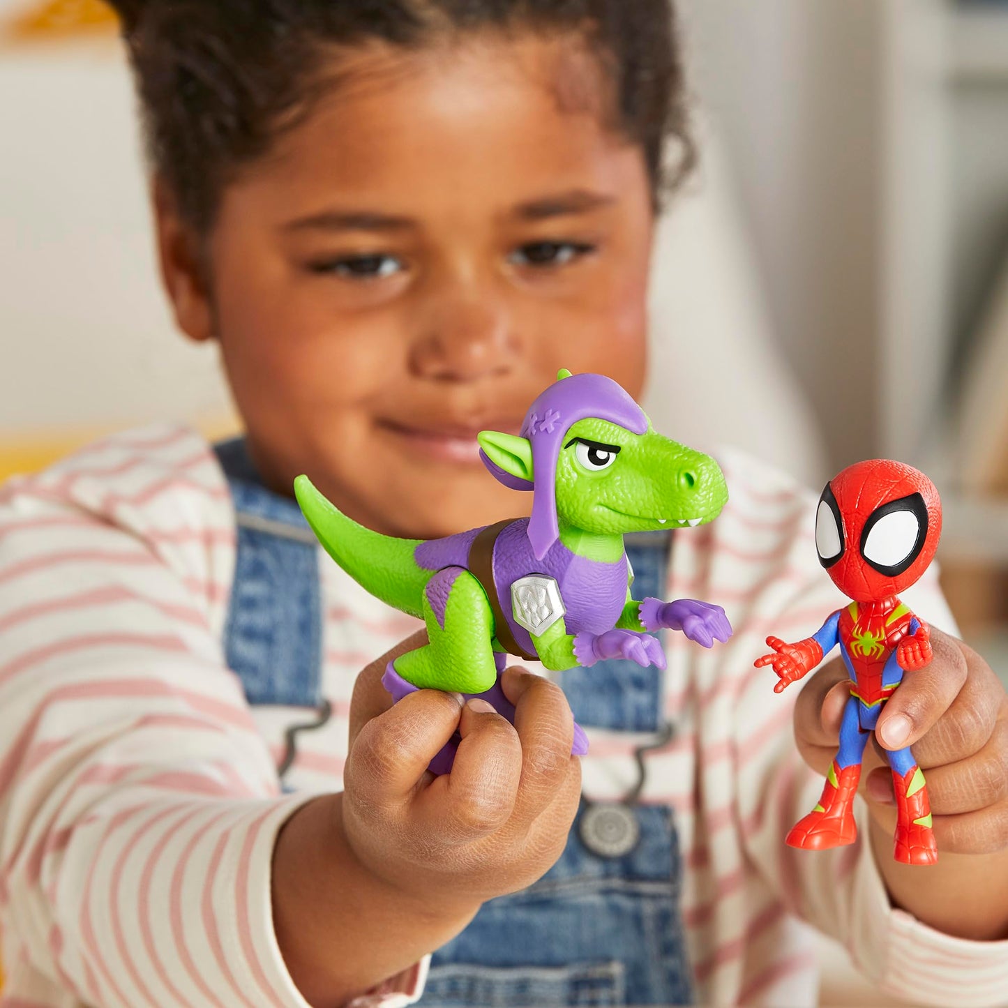 Marvel Spidey Dino-Webs Spidey & Goblin Raptor Figure Set
