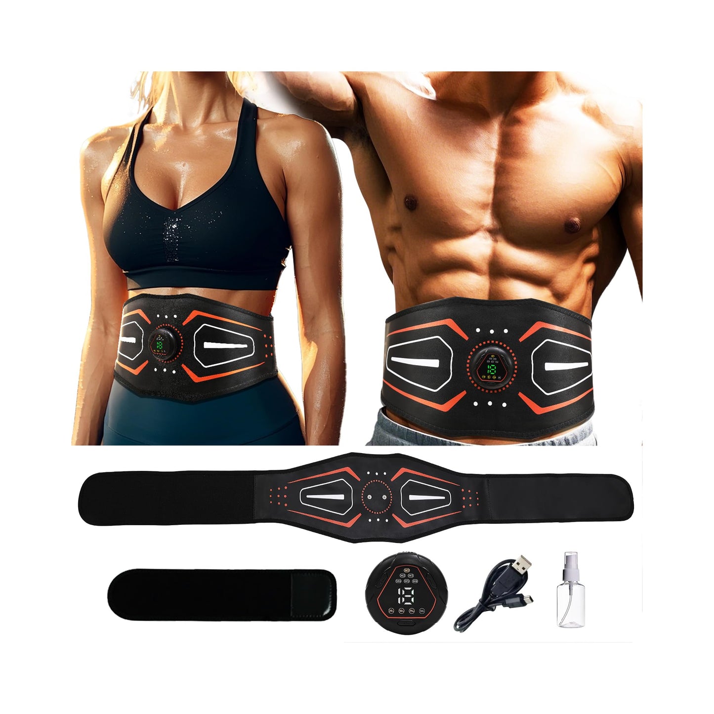 Fitness Belt Stimulator, Ab Machine
