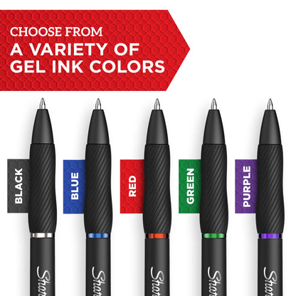 Sharpie® S Gel Pens, Medium Point, Pack Of 4 Pens