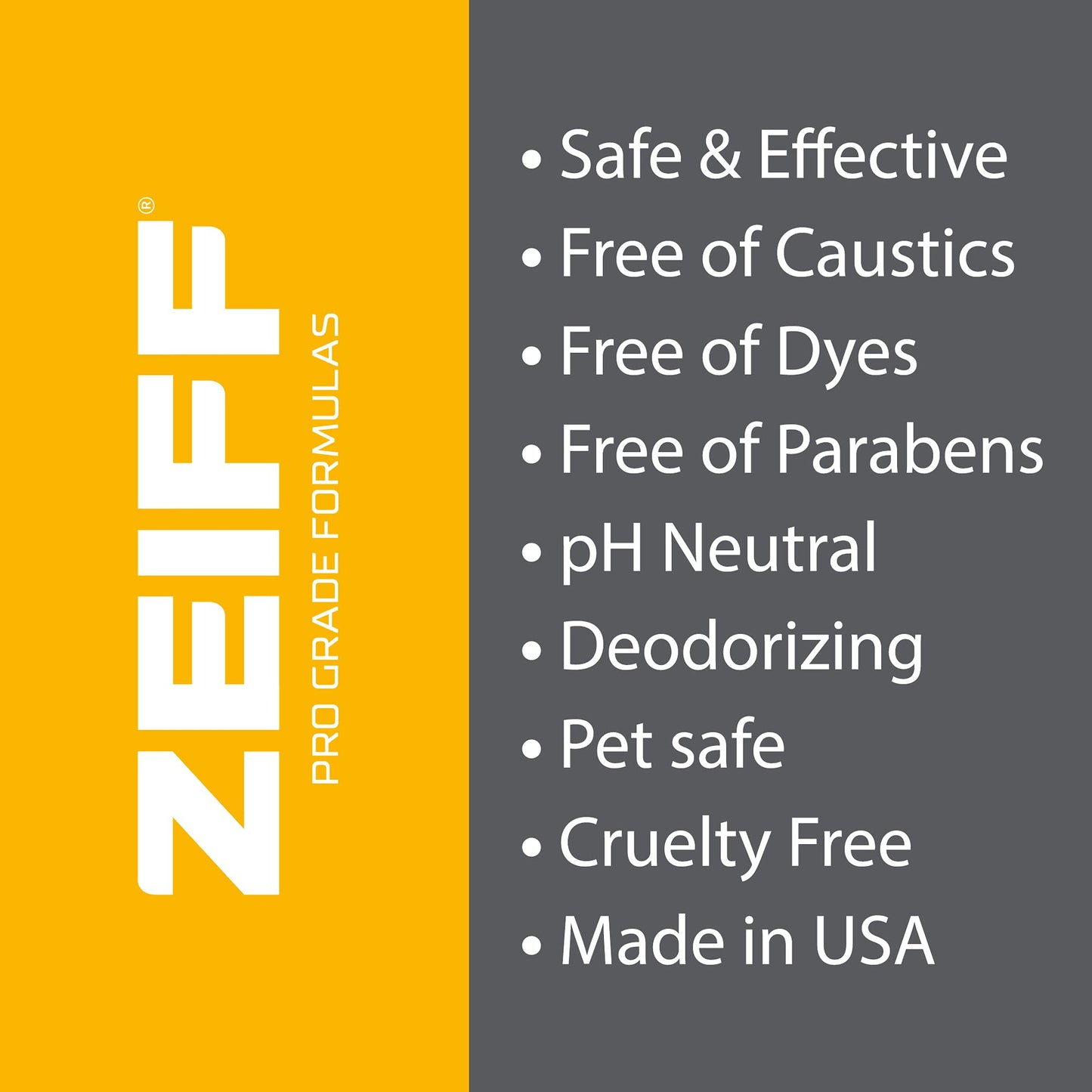 Zeiff Multi-purpose Enzyme Cleaner 128 floz