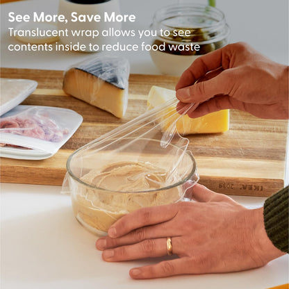 W&P Reusable Silicone Stretch Wrap 3 Count