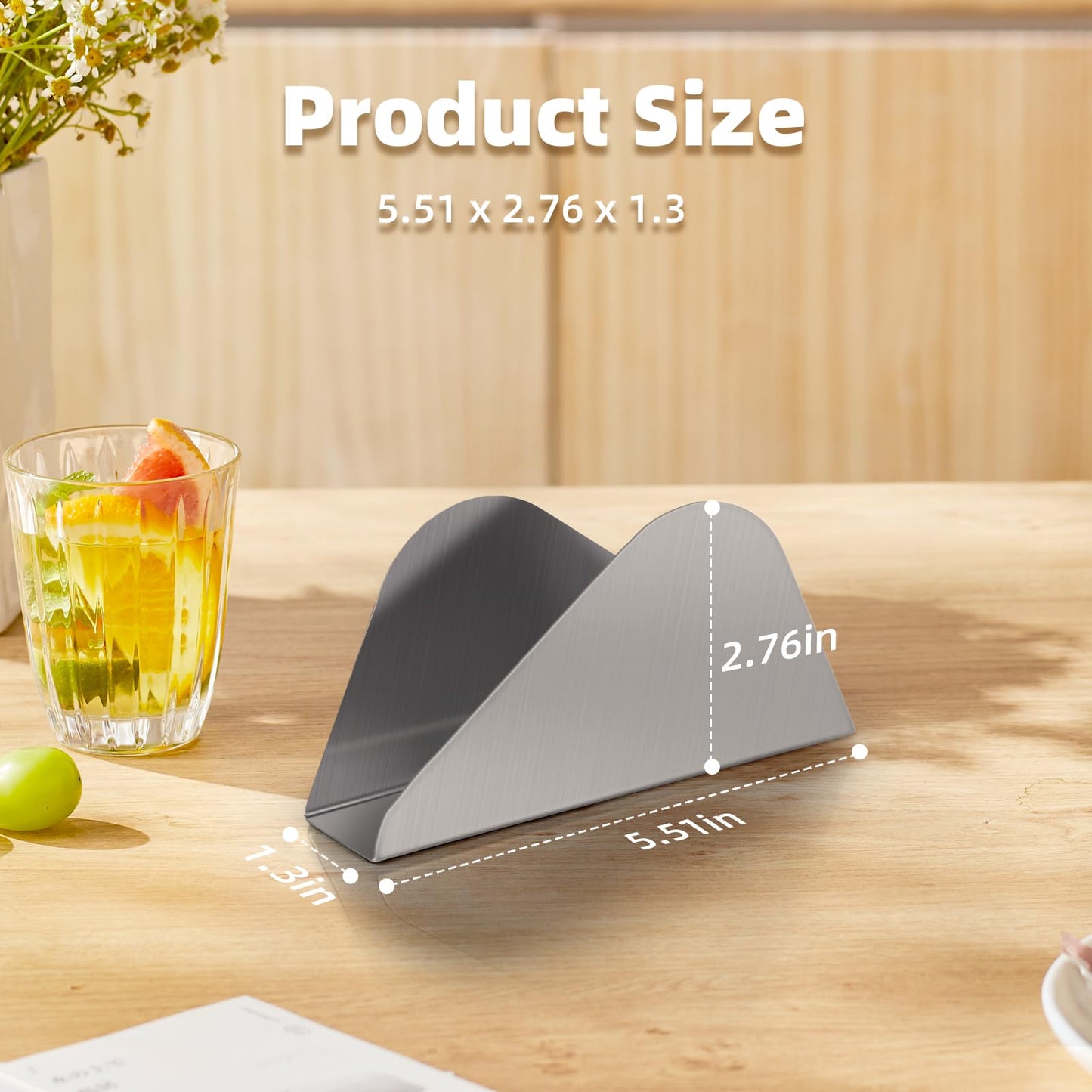 Avolander 2 Pack Napkin Holder for Table