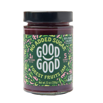 Good Good Forest Fruit Jam 12oz No Sugar (Best By 09/2026)