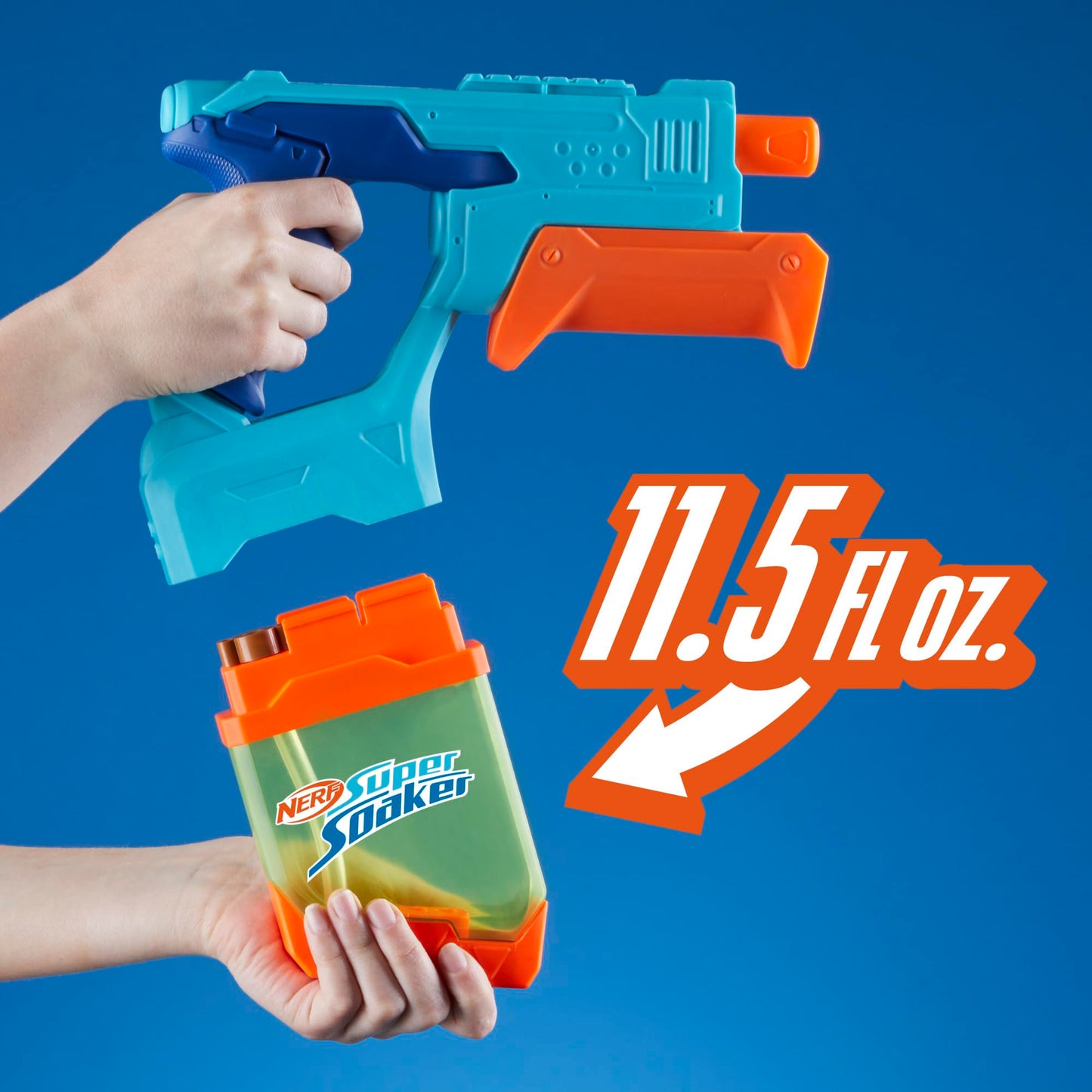 Nerf Super Soaker Dunk-Fill, 2 Water Blasters, Easy Instant Fill