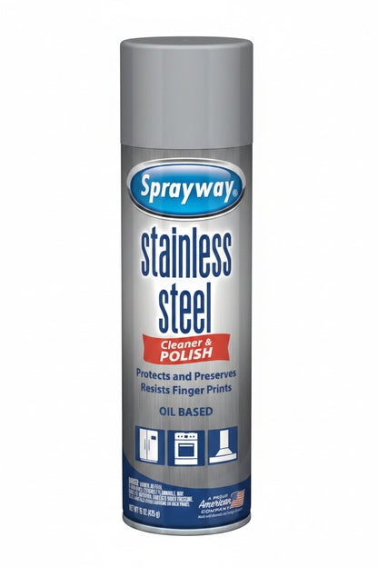 Sprayway Oil-based Stainless Steel Cleaner and Polish