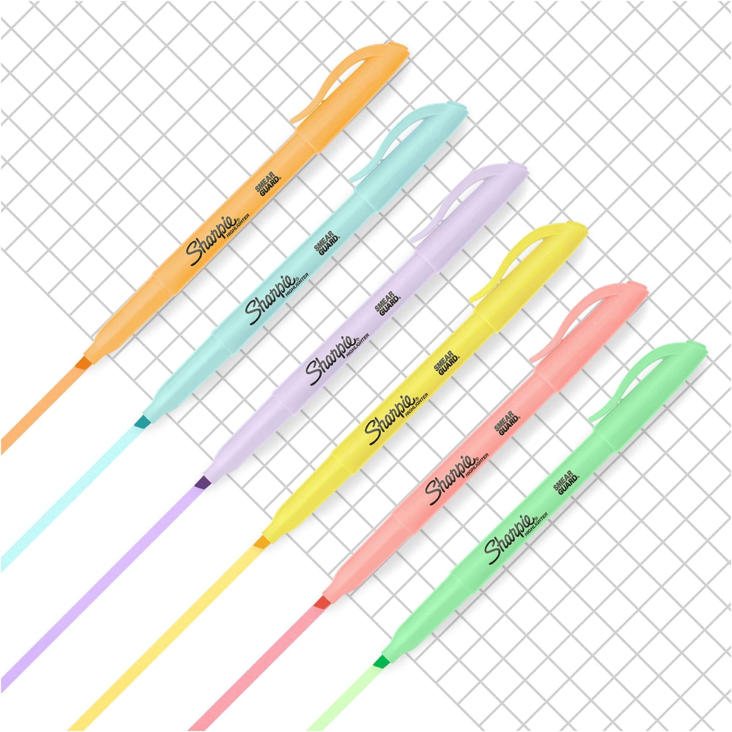 Sharpie Pocket Highlighters, Narrow Chisel Tip