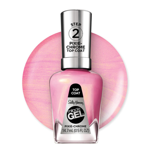 Miracle Gel Top Coat Nail Polish Pixie Chrome