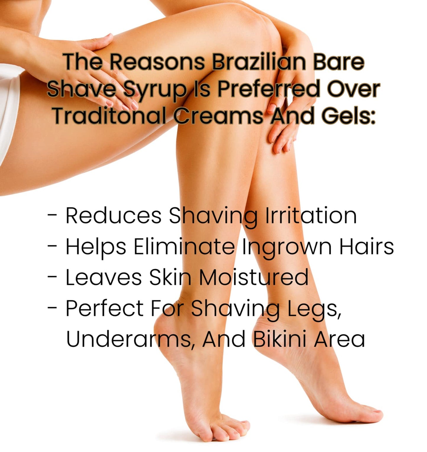 Brazilian Bare Tropical Coconut Extra Moisturizing Shave Syrup