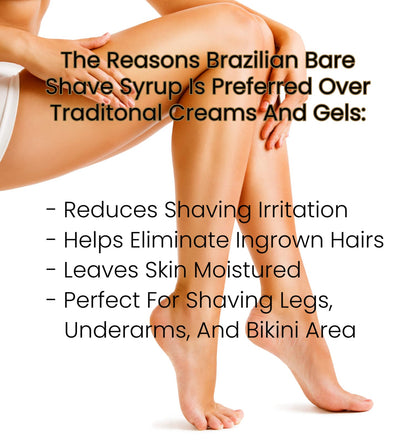 Brazilian Bare Tropical Coconut Extra Moisturizing Shave Syrup