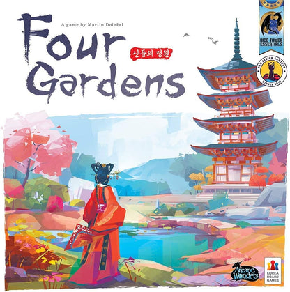 Four Gardens By Arcane Wonders Ages 10+ 2-4 Players