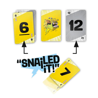 Snailed It! Family Snail Card Game