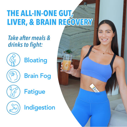 Bye-Bye Weekend Detox Drink Mix Strawberry - 10 Pack (Exp. 03/27)