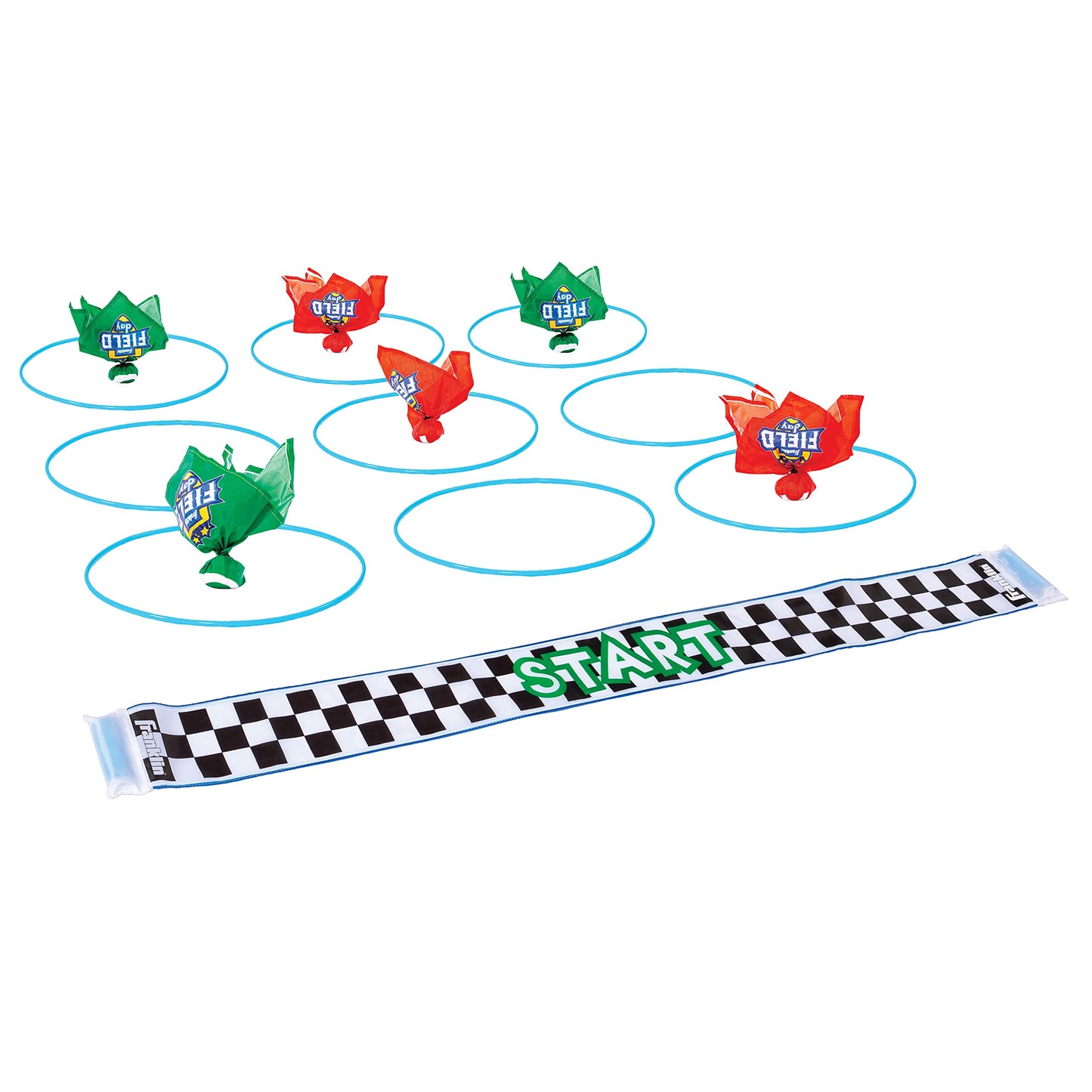 Franklin Field Day Deluxe Tic Tac Toe Racing for Kids and Adults