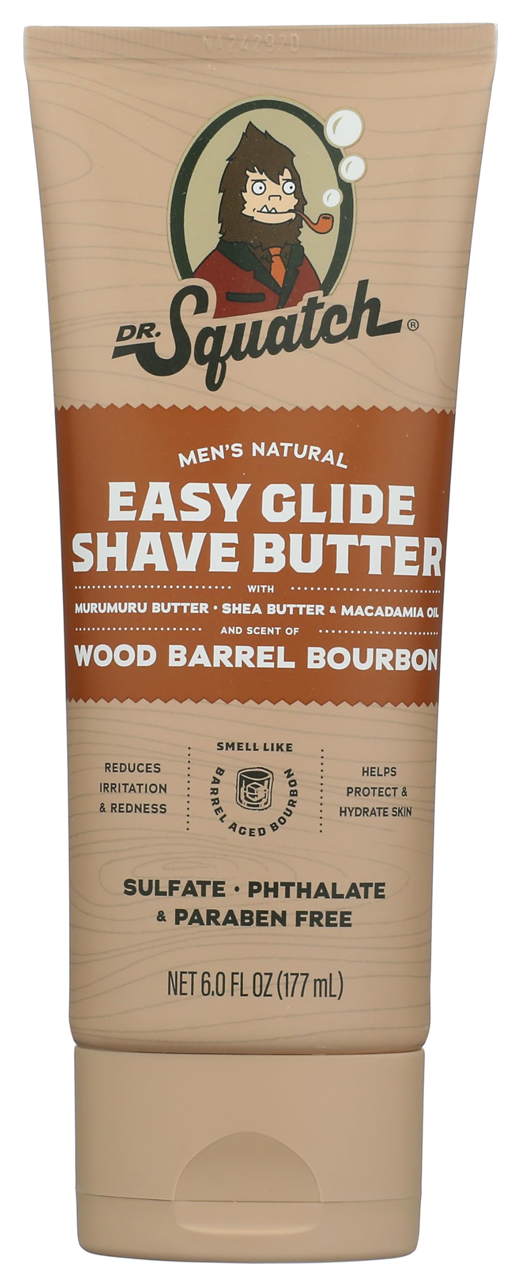 Dr. Squatch Wood Barrel Bourbon Shave Butter 6 oz