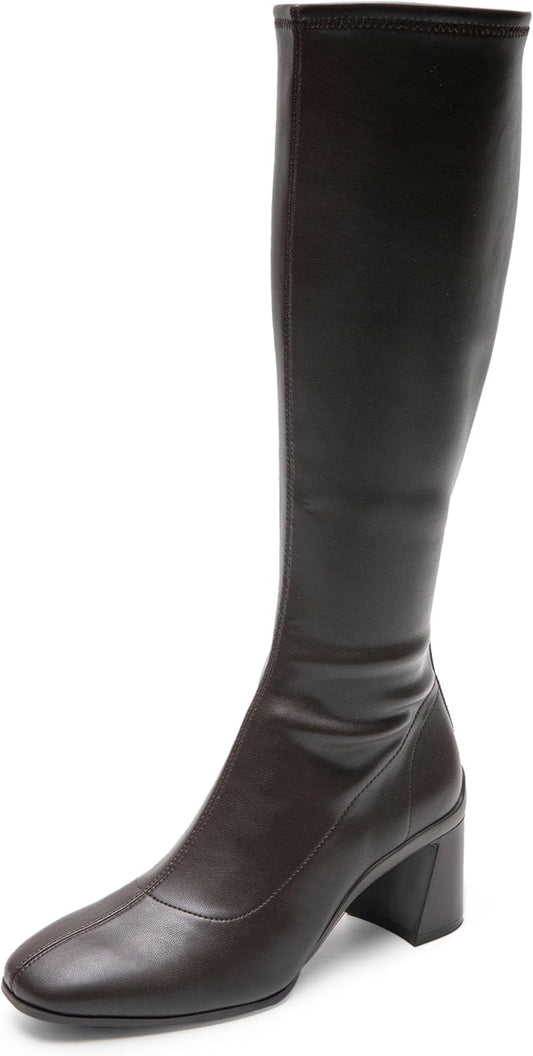 Women's 8.5 W Aerosoles Centola Knee High Boot Brown
