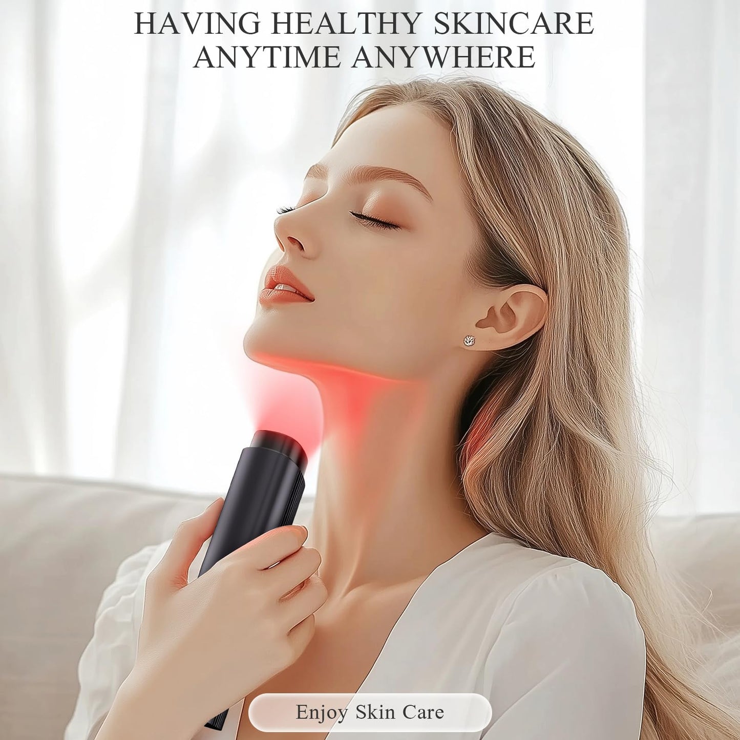 Light Facial Sculpting Tool for Lifting, Firming, Depuffing, and Promoting Absorption