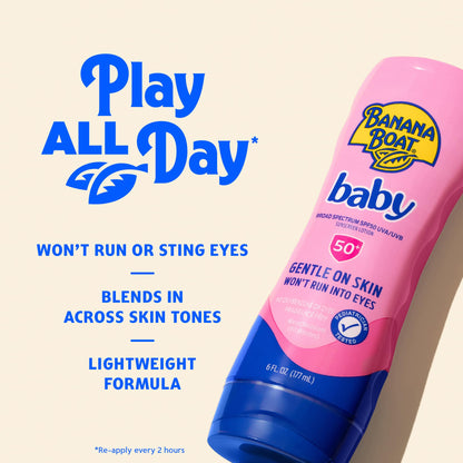 Banana Boat Baby Sunscreen SPF 50 (exp. 09/2027)