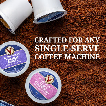 Victor Allen's Coffee Hazelnut Flavored, Medium Roast, 42 Count, Single Serve Coffee Pods for Keurig K-Cup Brewers