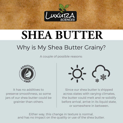 Luxura Sciences African Shea Butter  7.05 Oz (200g)