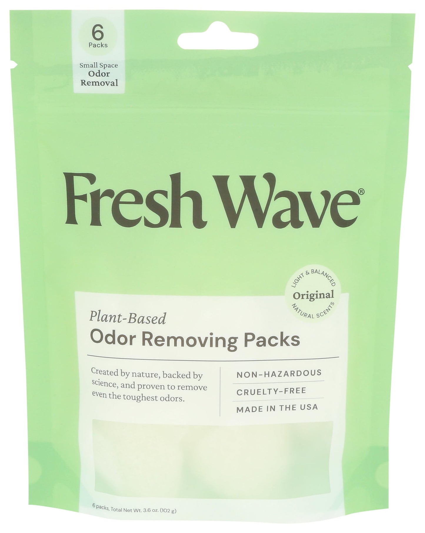 Fresh Wave Packs Odor Eliminator 6 CT
