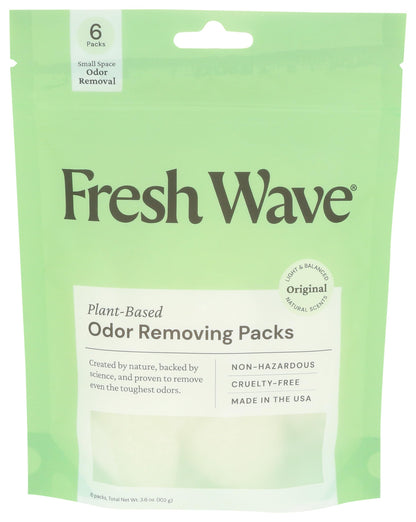 Fresh Wave Packs Odor Eliminator 6 CT