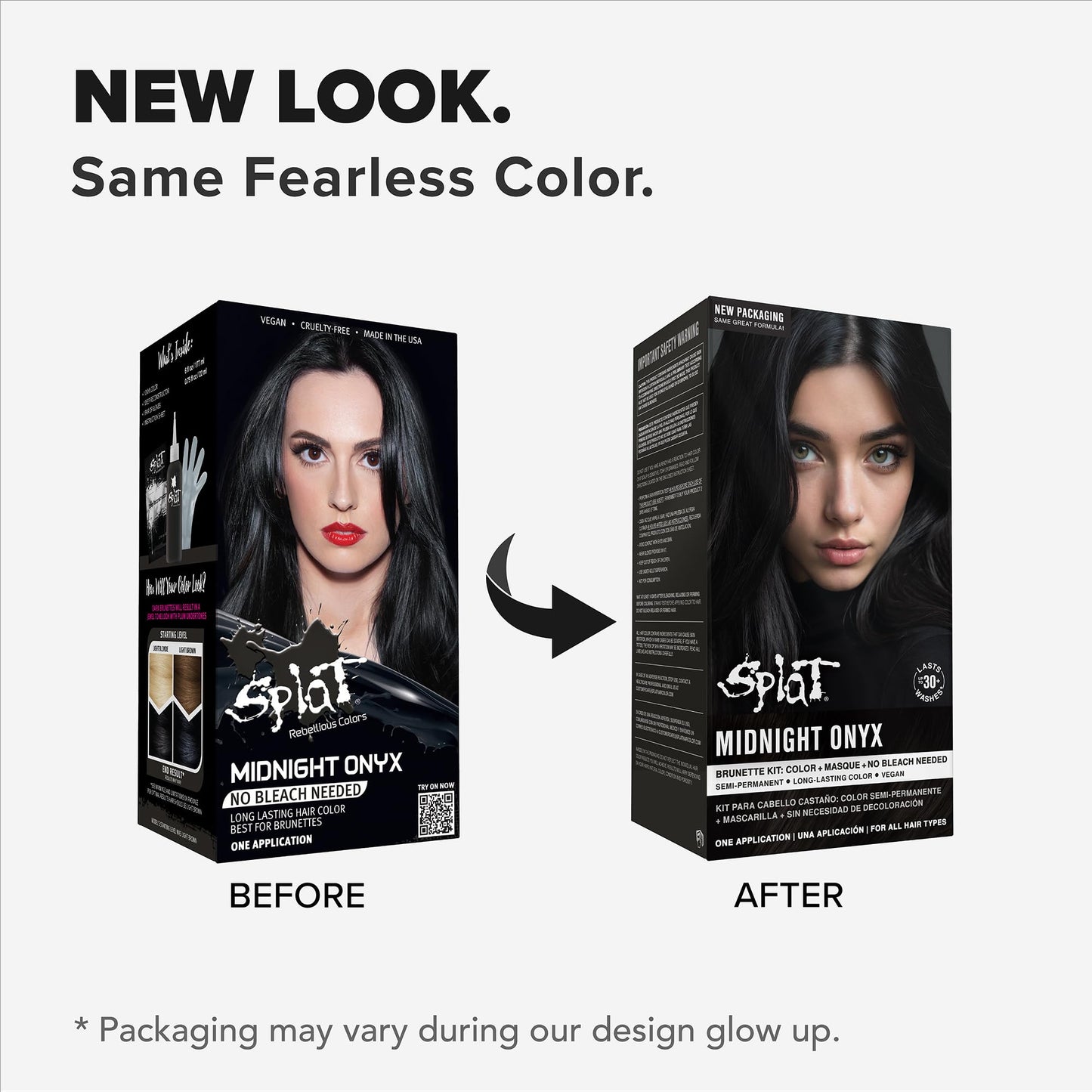 Splat Midnight Onyx Semi Permanent Hair Dye Kit