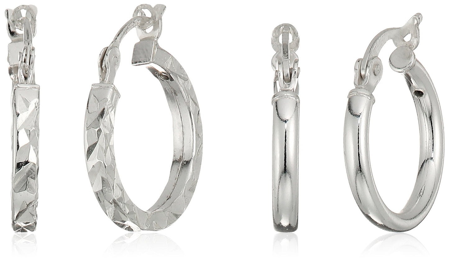 Amazon Collection Sterling Silver Tube