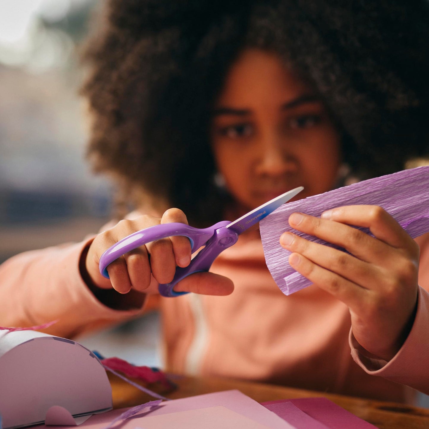 Fiskars Softgrip 6" Big Kids Scissors for Ages 8-11