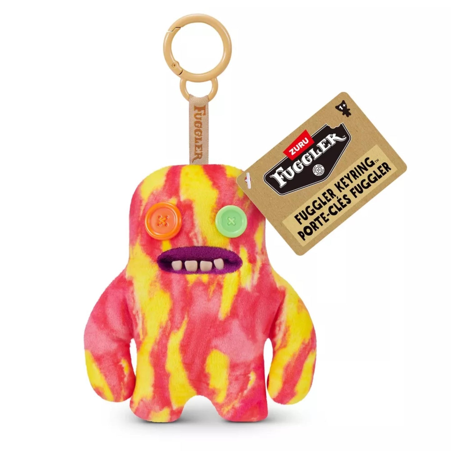 Fuggler Series 6 Sasquoosh Plush Keychain 4.5 In