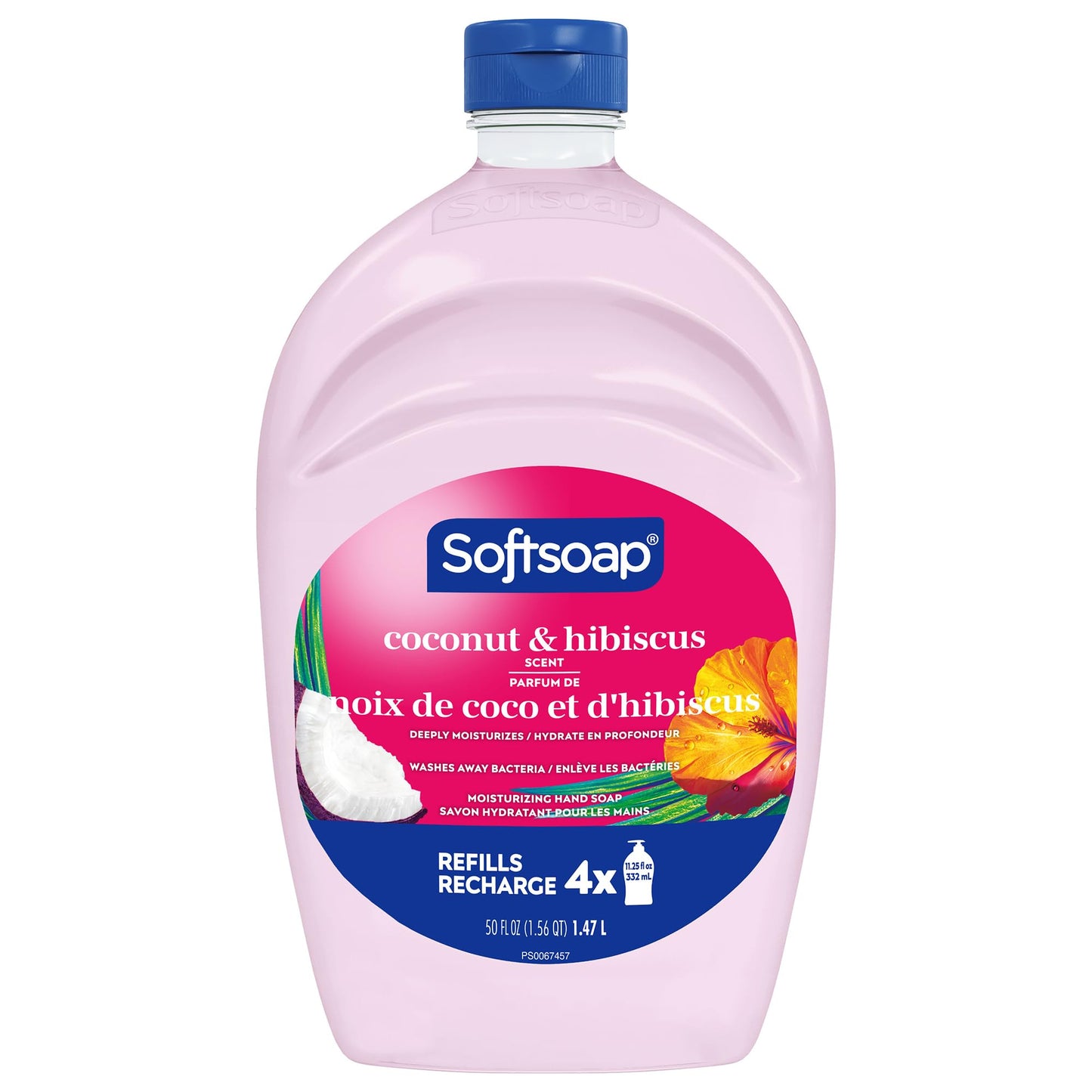 Softsoap Coconut and Hibiscus Hand Soap, 1.47 L Refill