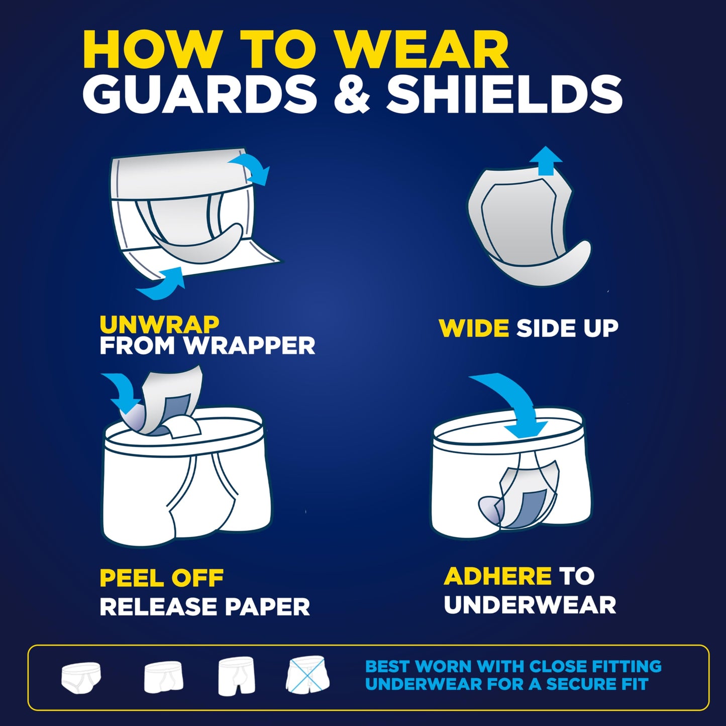 TENA Men Maximum Guards, Incontinence Pads for Men, 48 ct