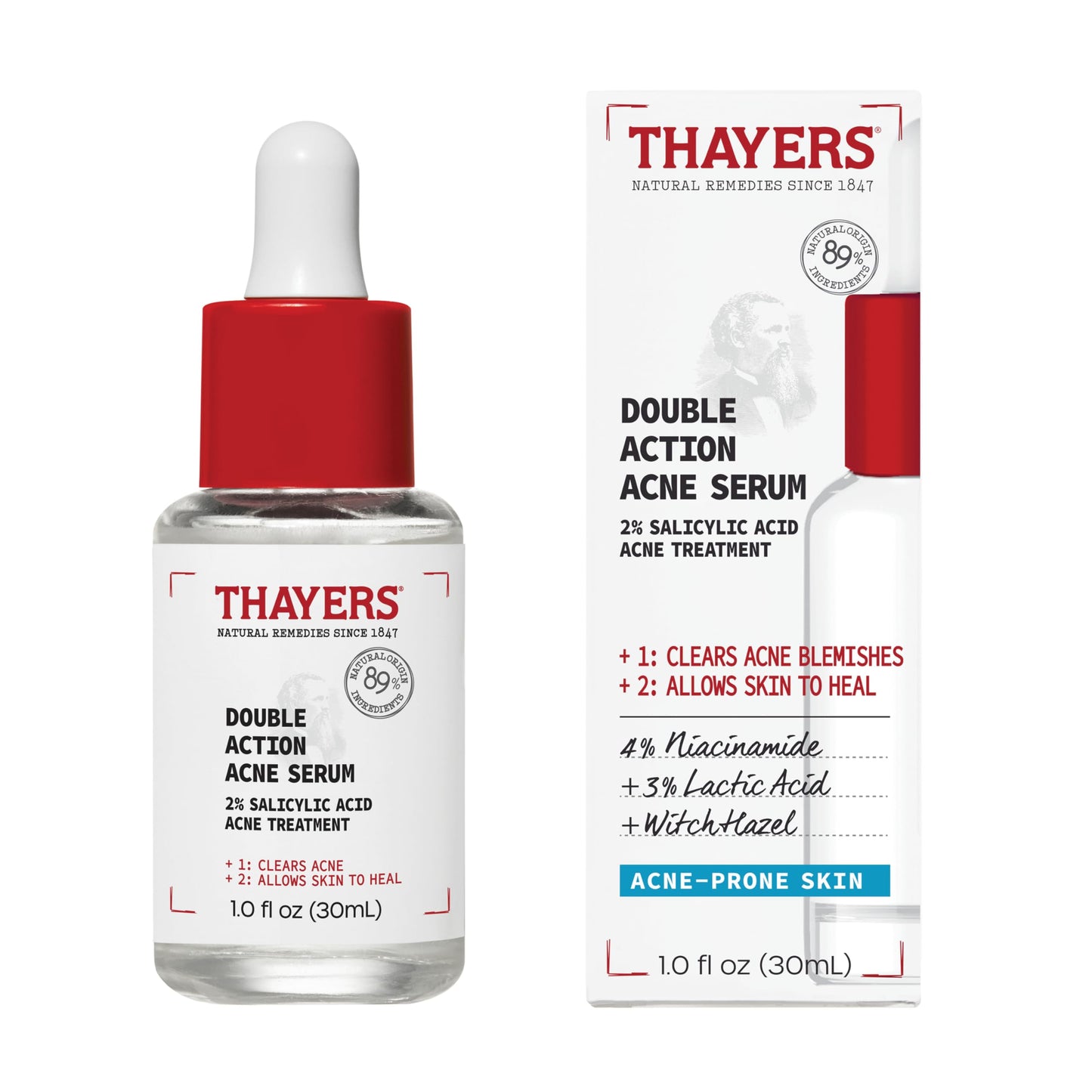 Thayers Double Action Acne Serum with Salicylic Acid