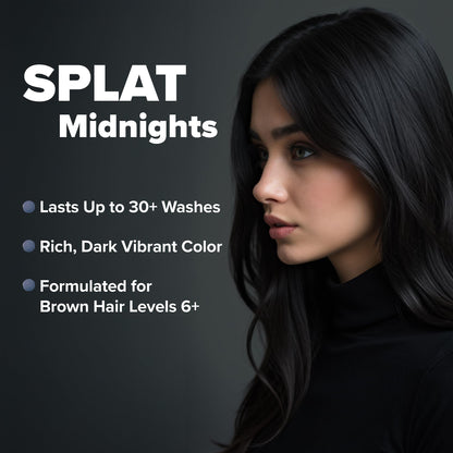 Splat Midnight Onyx Semi Permanent Hair Dye Kit