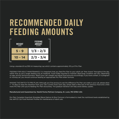 Purina Pro Plan Complete Essentials 6 lb. Bag (BB Aug 2026)