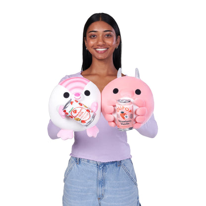Snackles Licensed Series 3 8-inch Plush (Millie) by ZURU, Plush with License Snack Brand Accessory