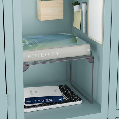 U Brands Mesh Locker Organizer Shelf, 11" x 10" x 8"
