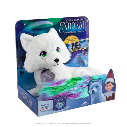 Noorah Plush - 9-Inch Deluxe Animal Plush with Northern Lights-Inspired Tail